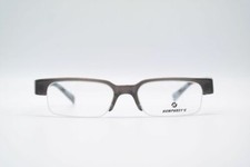 Vintage Eschenbach 2137 50 17 140 Gray Semirimless Glasses NOS