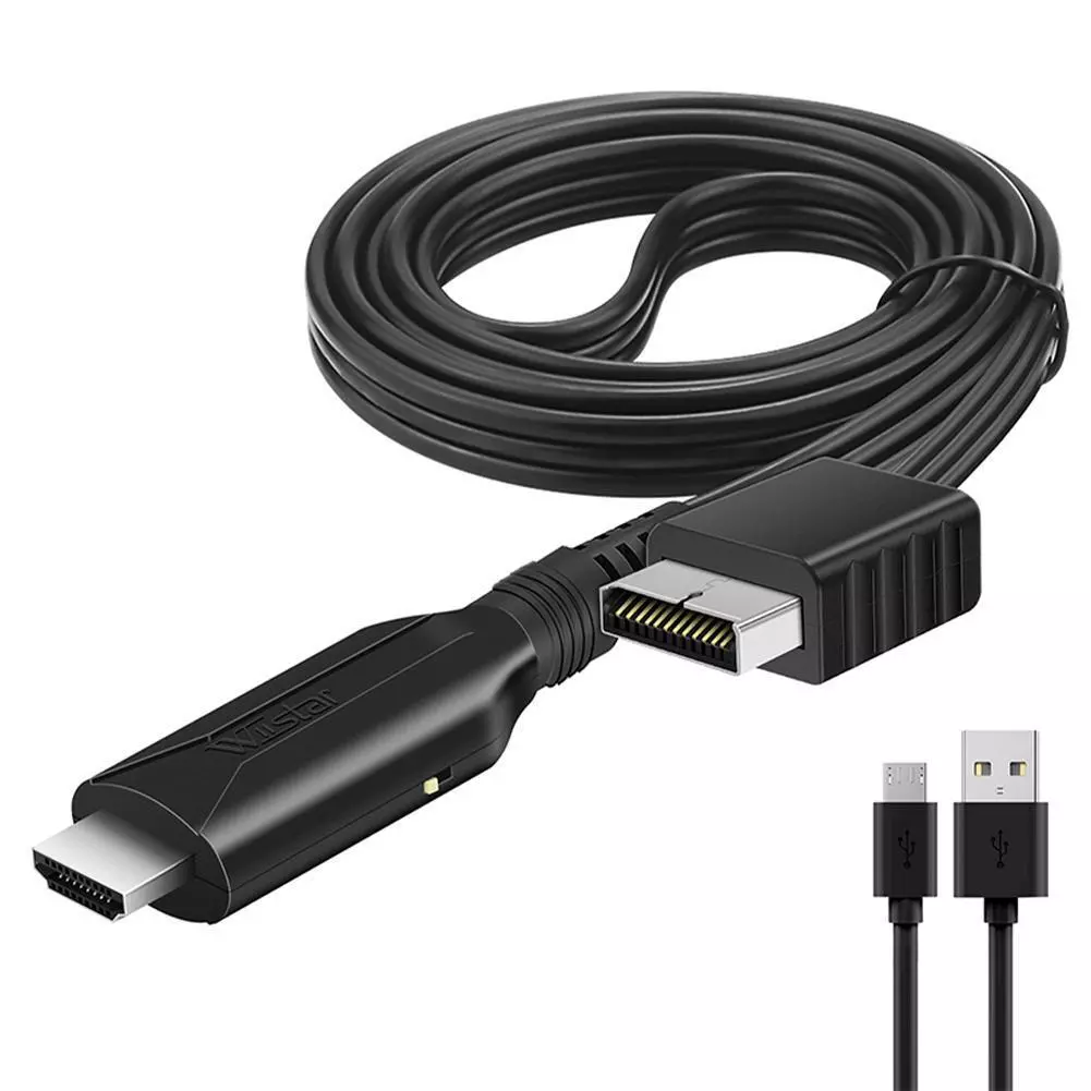 HDMI-compatible Cables HD Link Cable for Playstation 2 PS2 to HDMI-compatible  Converter Connect to Modern TV 