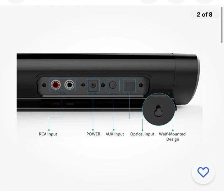 Meidong KY-3000 Soundbar Speaker BRAND NEW FACTORY SEALED🔥 EASY SETUP - Image 2 of 4