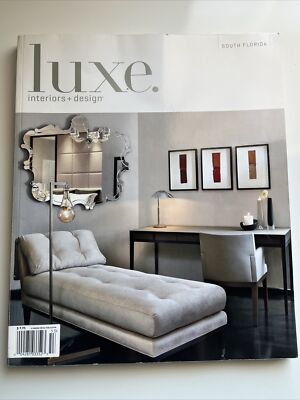 Luxe Interiors + Design Magazine South Florida | eBay