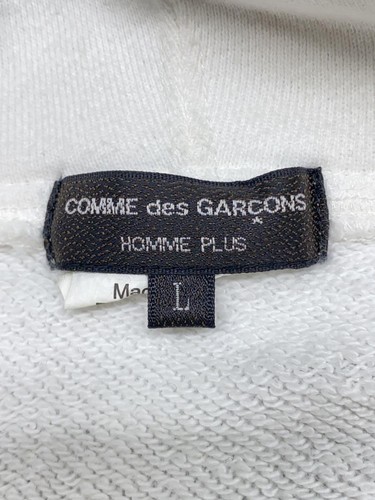 COMME des GARCONS ZIP Hoodie white L Used - Picture 3 of 8