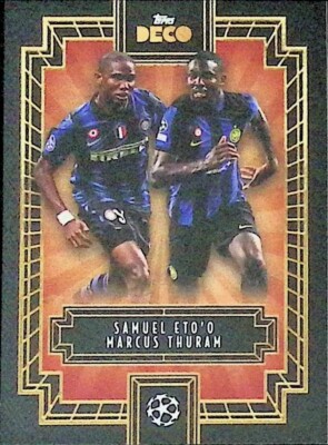 2023-24 TOPPS Deco UCC FC Internazionale Samuel Eto'o Marcus Thuram