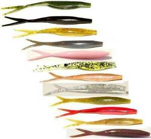 4 Stück Fluke Twitchbait No Action Drop Shot Shad 10 cm