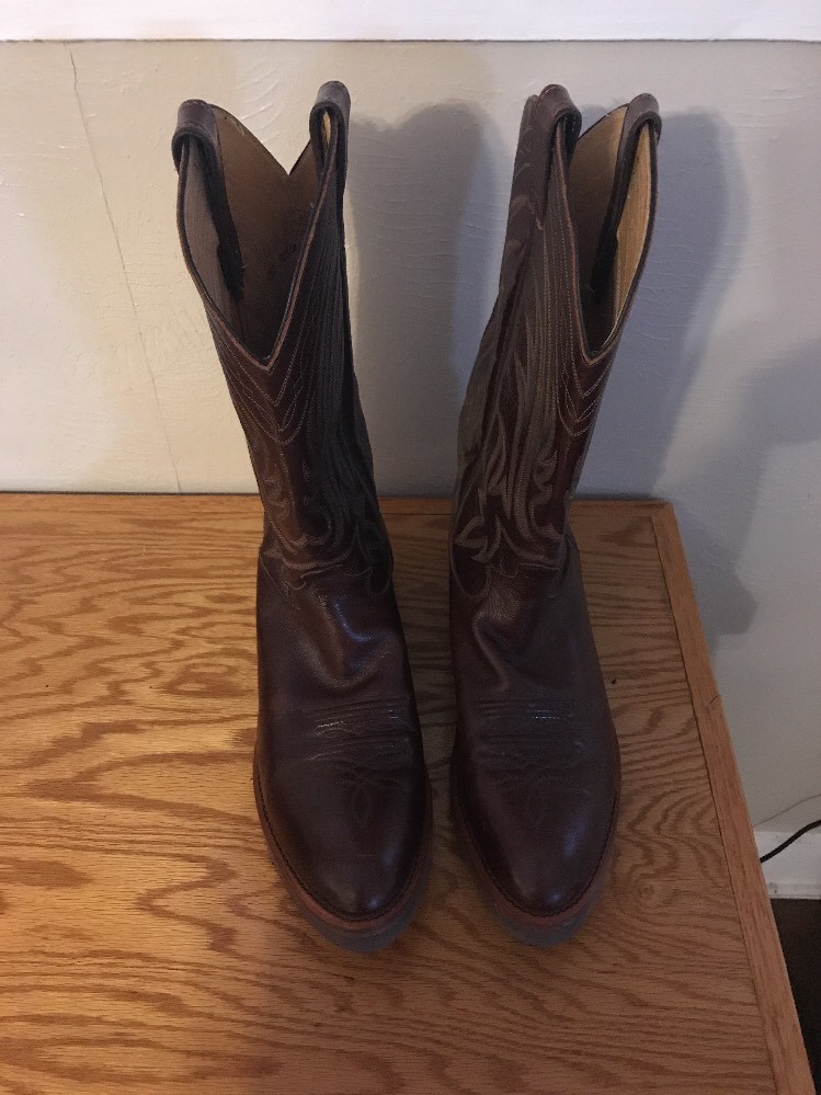 Justin Men’s Cowboy Boots Size 11.5 D Justin Men’s Cowboy Boots Size 11.5 D