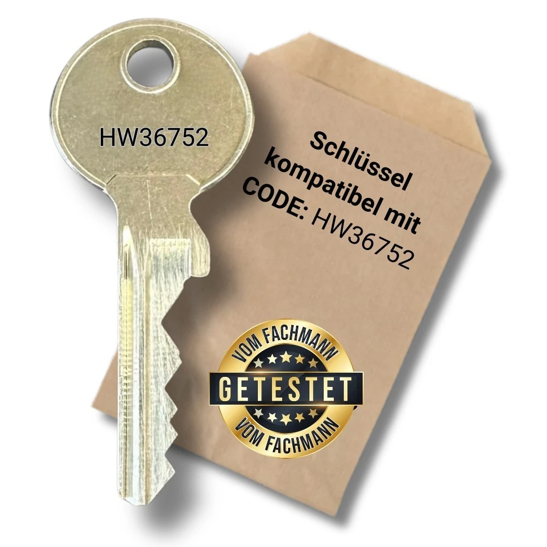 Compatible IKON EW HW36752 llave de repuesto llave de repuesto Stadtwerke Munich