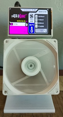 NerdQaxe++ 4.8 TH/s SHA-256 Bitcoin Miner with PSU BIG 3.5'' SCREEN