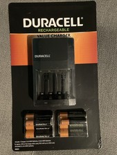 Duracell Rechargeable Batteries Value Charger with 6 AA and 2 AAA NiMH