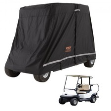 VEVOR 2 2 Passenger Golf Cart Cover, 600D Polyester Full Cover, Suitable for 2 2