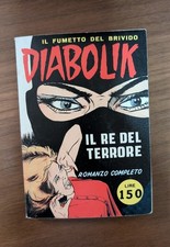 Diabolik Il Re del Terrore N.1 – Ristampa Anastatica 1994 – Buone Condizioni