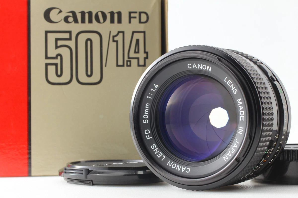 Canon FD 50mm f/1.4 Camera Lenses for sale | eBay