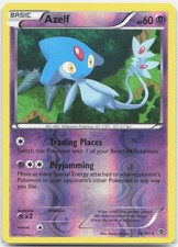 Azelf Rare Plasma Blast PLB Psychic Reverse Holo 38/101 2013 MP