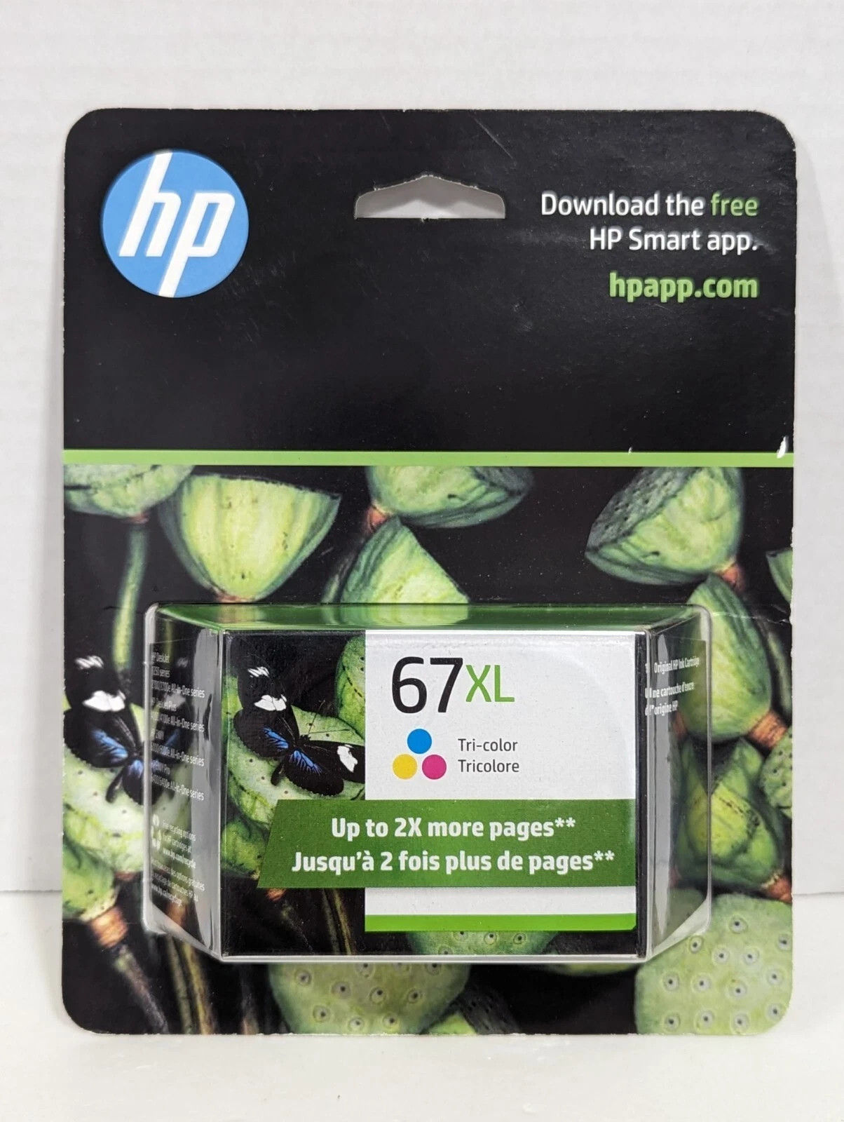HP 67XL Tri-Color High Yield Ink Cartridge 3YM58AN Exp 01/2024-image