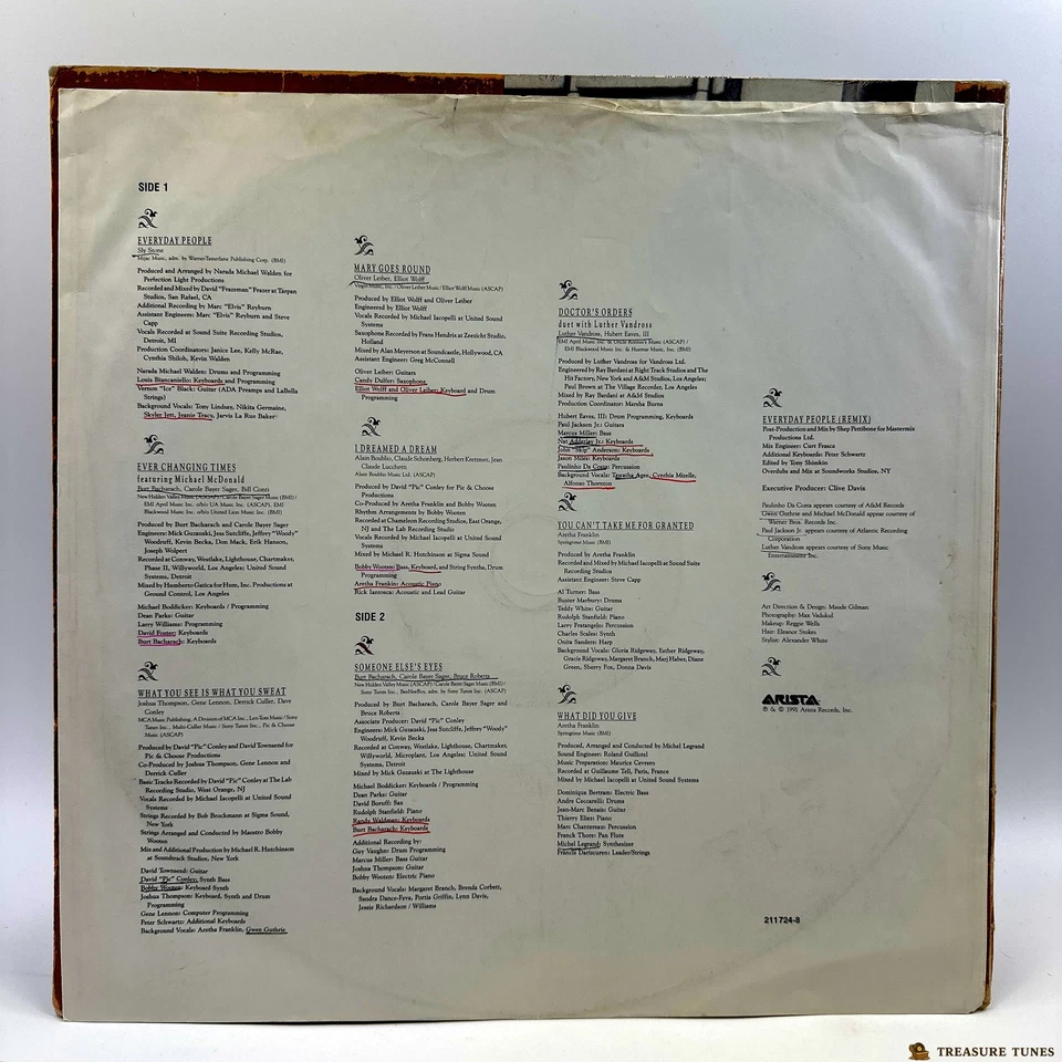 Aretha Franklin – What You See Is What You Sweat - Image 4 of 4