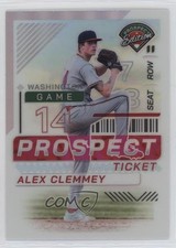 2024 Panini Prospect Edition Silver Prizm Alex Clemmey #200 16wc