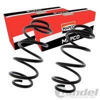 2X Mapco Fahrwerksfeder Federn Vorne Links+Rechts Passend FüR Skoda Octavia Yeti
