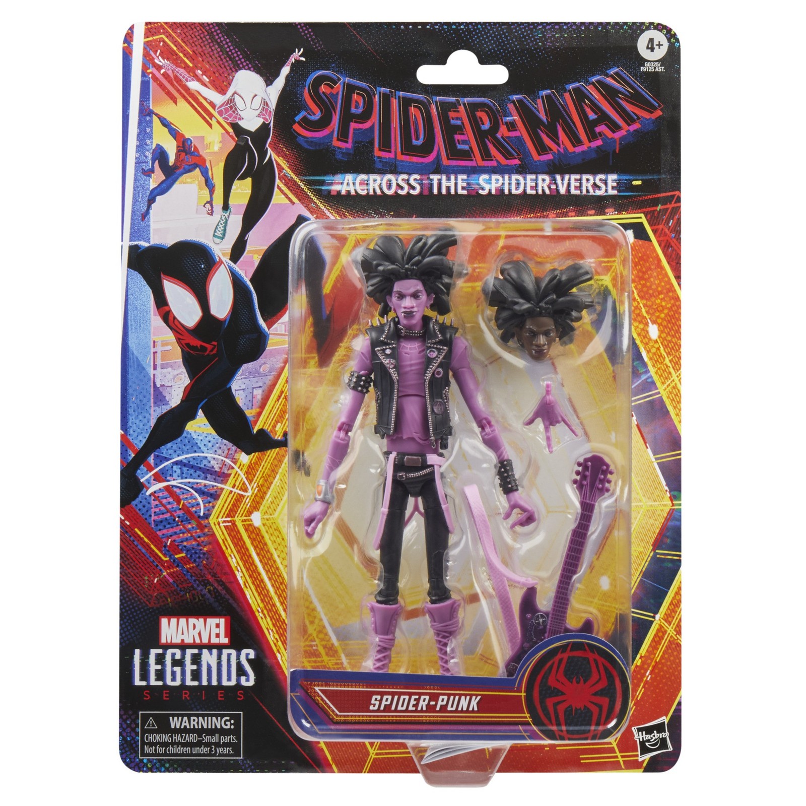 Figurine Marvel Legends Spider-Punk 15cm en PVC collector haute finition