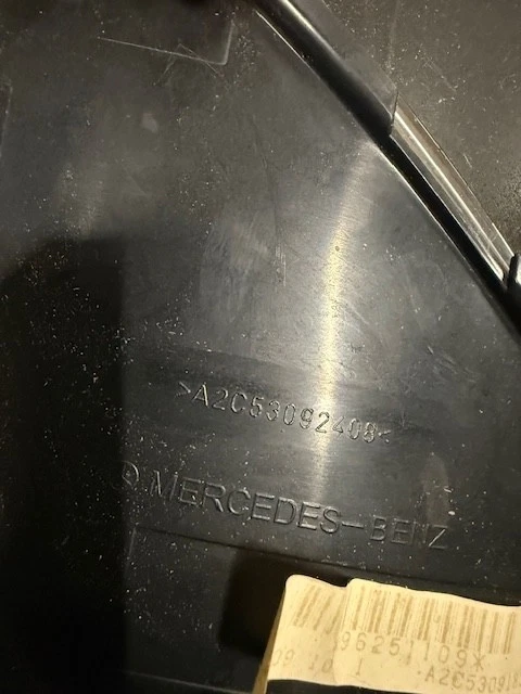 @ MERCEDES BENZ CLC CLASS 2010 INSTRUMENT CLUSTER SPEEDOMETER A2035407748 - Image 3 of 3