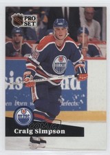 1991-92 Pro Set French Craig Simpson #69 0y3