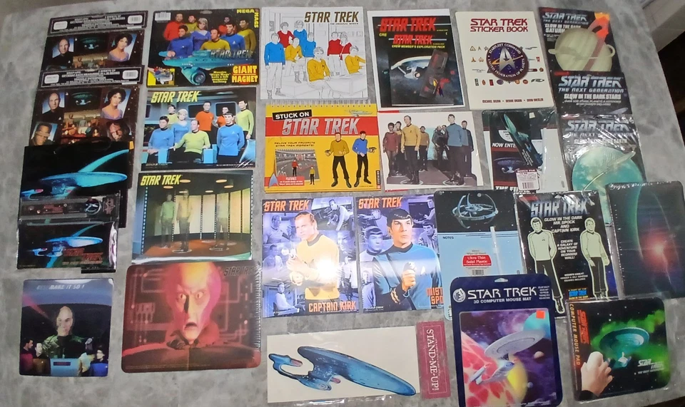星际迷航 25 件全新混合物品套装状况完好 — 第 3/4 张图片
