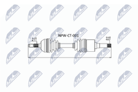 NTY NPW-CT-001 Antriebswelle Vorne FüR CitroËN Peugeot