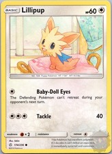 Lillipup 174/236 Common Cosmic Eclipse Pokemon Near Mint