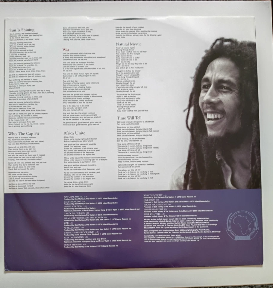 Bob Marley Legend LP, photo 4 of 5
