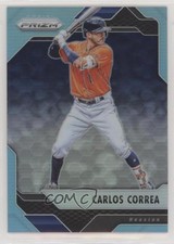 2017 Panini Chronicles Prizm Light Blue Prizm 122/299 Carlos Correa #33 fm0