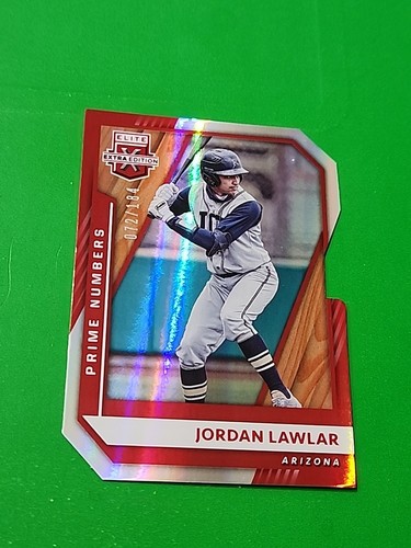 Jordan Lawlar 2021 Elite Extra Edition 72/184 Arizona Diamondbacks - Picture 3 of 7