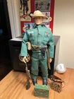 Vintage USMC 1964 GI Joe Marine Jungle Fighter Figure Uniform & Accessories Lot