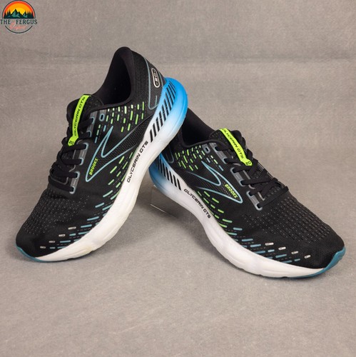 Brooks Glycerin GTS 20 Athletic Shoes Black Low Top Lace-up Running Men's Sz 11 - Picture 5 of 13