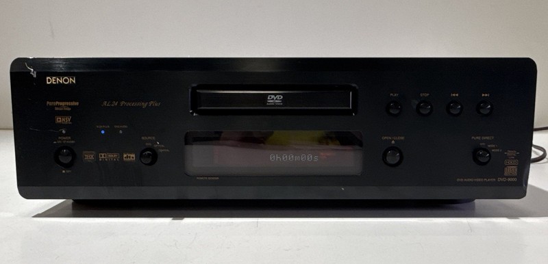 DENON DVD-9000 HIGH END UNIVERSAL DVD AUDIO VIDEO PLAYER TESTED & WORKING