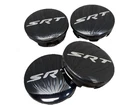 4pcs set for 2011-2022 Charger Wheel Center Caps SRT Rim Hub Covers Glossy Black