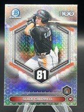 2026 BOWMAN CHROME TOP 100 #81 SLADE CALDWELL DIAMONDBACKS
