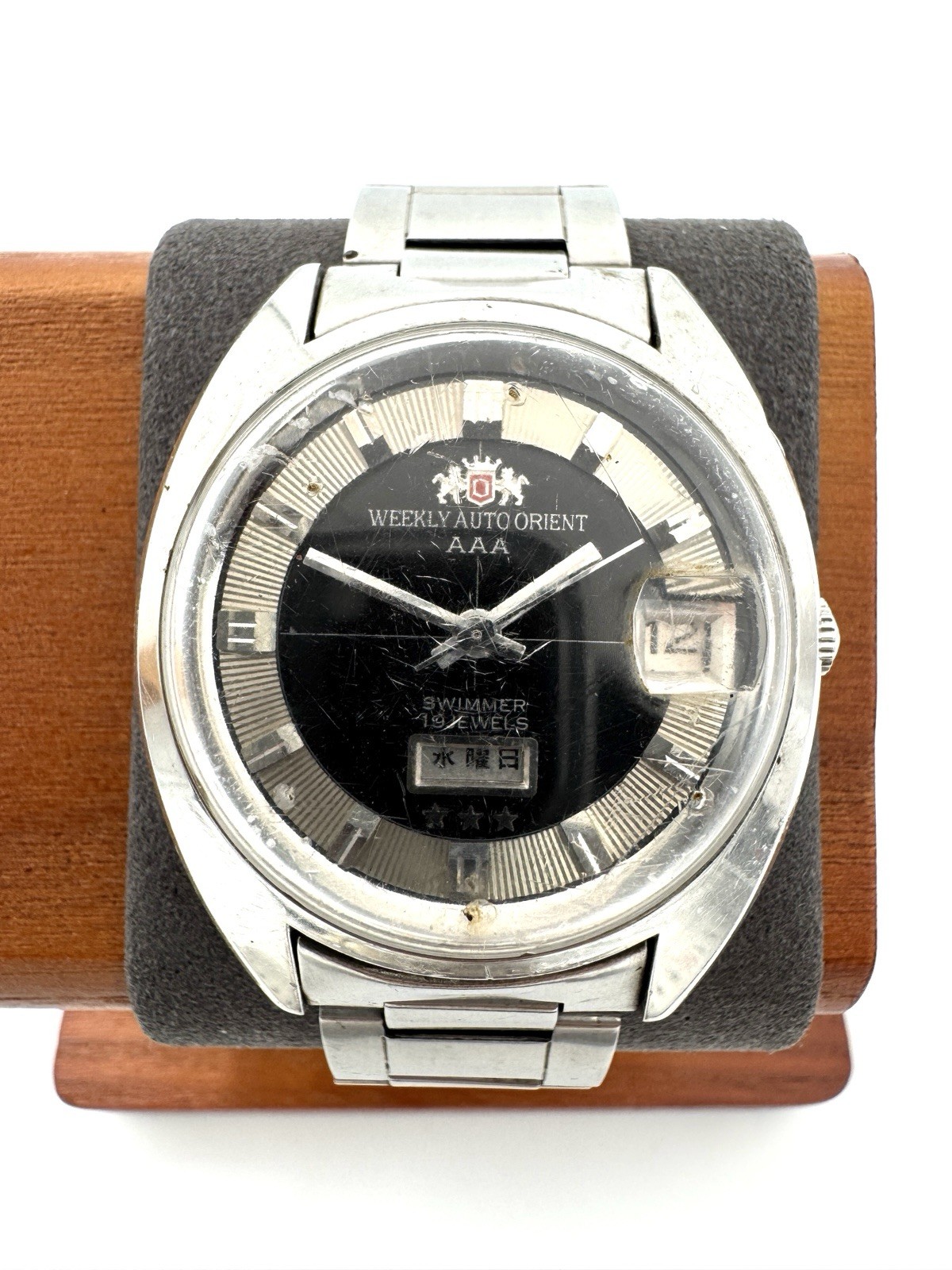 WEEKLY AUTO ORIENT AAA Automatic Watch SWIMMER 19… - image 1