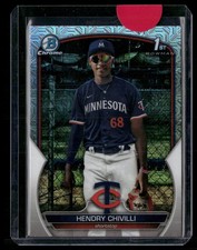 2023 Bowman Chrome #BCP-236 Hendry Chivilli Prospects Mojo Refractor
