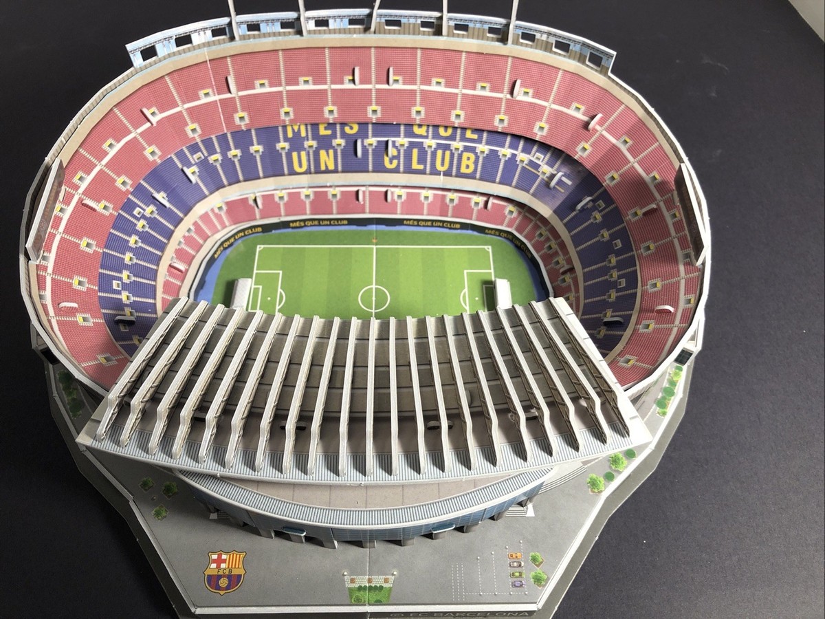 FC Barcelona Camp Nou Stadium 3D Puzzle Replica | eBay