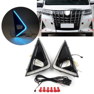 DRL Nebelscheinwerfer Tagfahrlicht für Toyota Alphard 2018-2019 3 Farben Licht