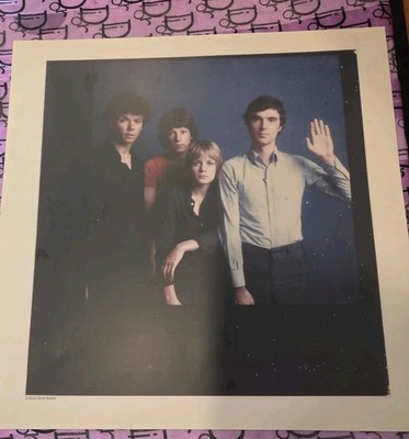 EXCLUSIVE - Talking Heads Debut Album Reissue - Promotional Poster