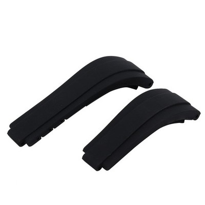 1 Pack Premium Black Silicone Watch Strap For Recommended