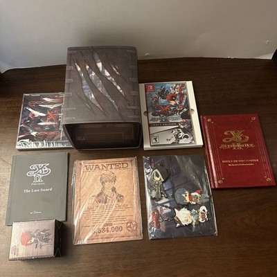 Ys IX: Monstrum Nox Limited Edition (Nintendo Switch) Complete - Authentic