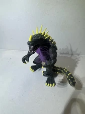 Vintage 1995 Trendmasters Toho Godzilla Monster Figure Yellow Spikes 8”