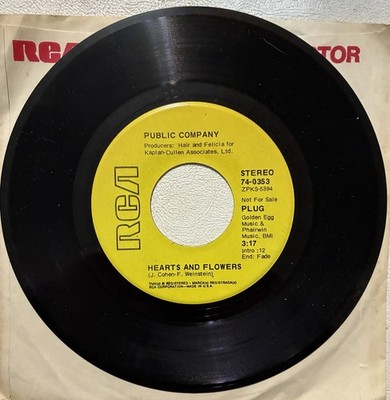 Public Company  Hearts And Flowers   Got To Touch Your Face  (RCA 1970 Promo 45)