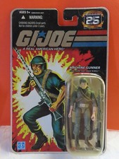 2008 GI Joe ROCK N ROLL Foil 25th Anniversary SSGT. Machine Gunner