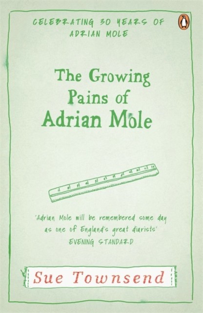 The Growing Pains of Adrian Mole by Sue Townsend (Paperback Book)