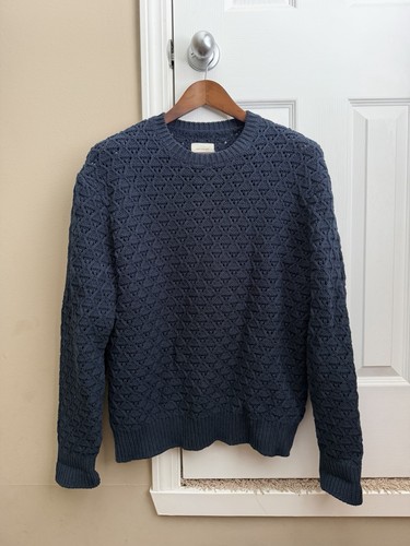 Aime Leon Dore ALD Cotton Navy Sweater - Size Small, Men’s