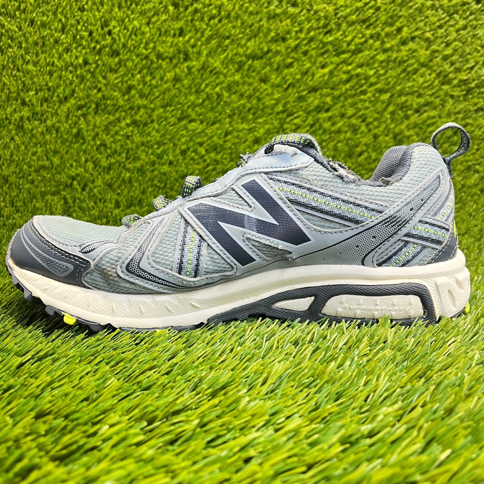 New Balance 410v5 Womens Size 8.5 Gray White Athletic Running Shoes Sneakers thumbnail 5