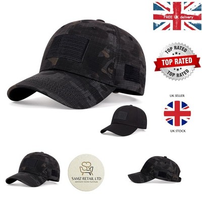 Hut - verstellbare schwarze Sonnencreme Outdoor Kappe für Frühling Herbst