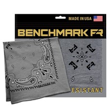 Flame Resistant Stretch Bandanna, USA Made, 8 Cal, Lightweight, Soft FRC Lt....