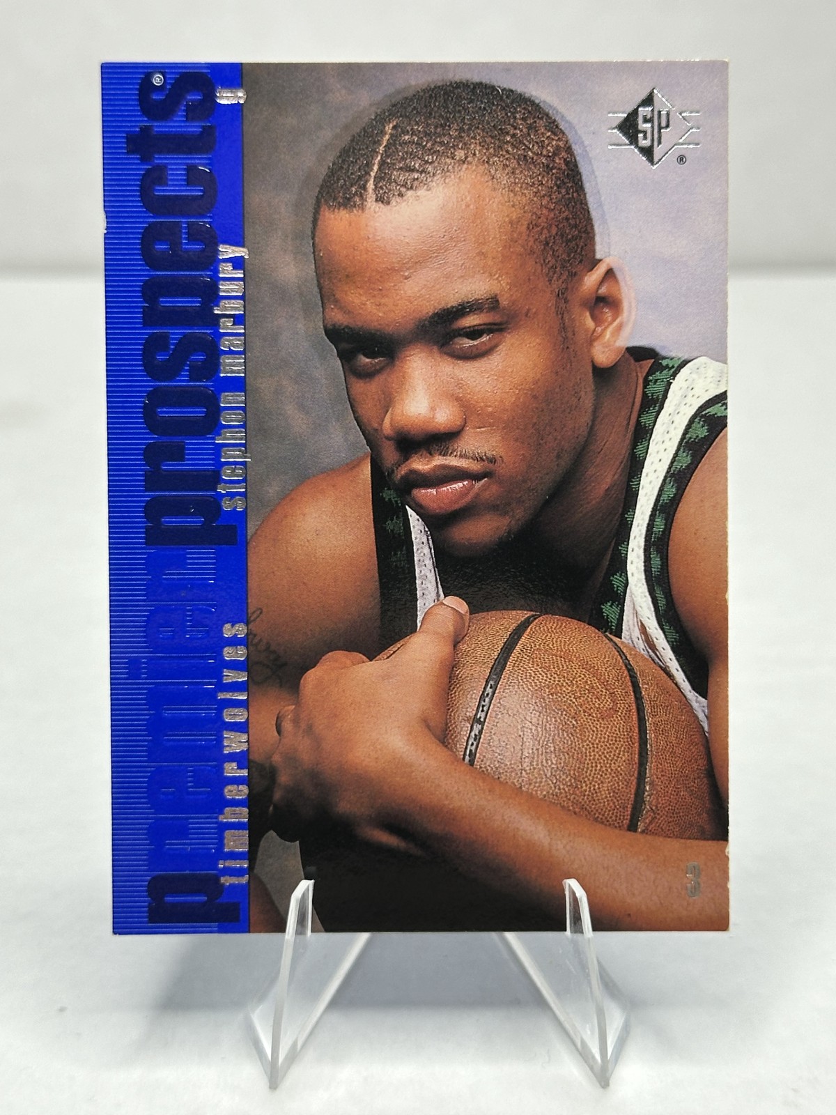 1996-97 SP #137 Stephon Marbury RC