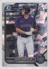 2022 Bowman Chrome Prospects Atomic Refractor Robby Martin Jr #BCP-43 4a7